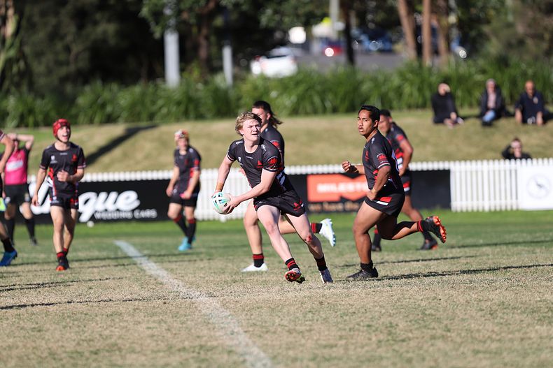 2022 Peter Mulholland Schoolboy Cup Rnd 2 The Hills SHS v Endeavour SHS