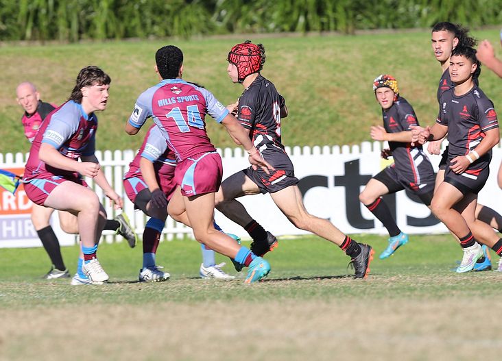 2022 Peter Mulholland Schoolboy Cup Rnd 2 The Hills SHS v Endeavour SHS
