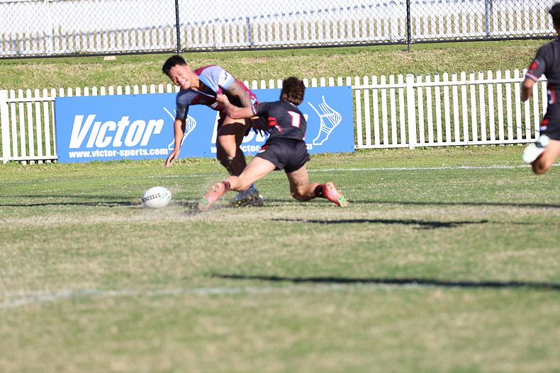 2022 Peter Mulholland Schoolboy Cup Rnd 2 The Hills SHS v Endeavour SHS