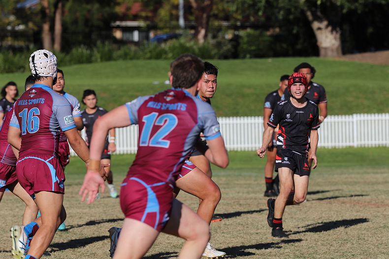 2022 Peter Mulholland Schoolboy Cup Rnd 2 The Hills SHS v Endeavour SHS