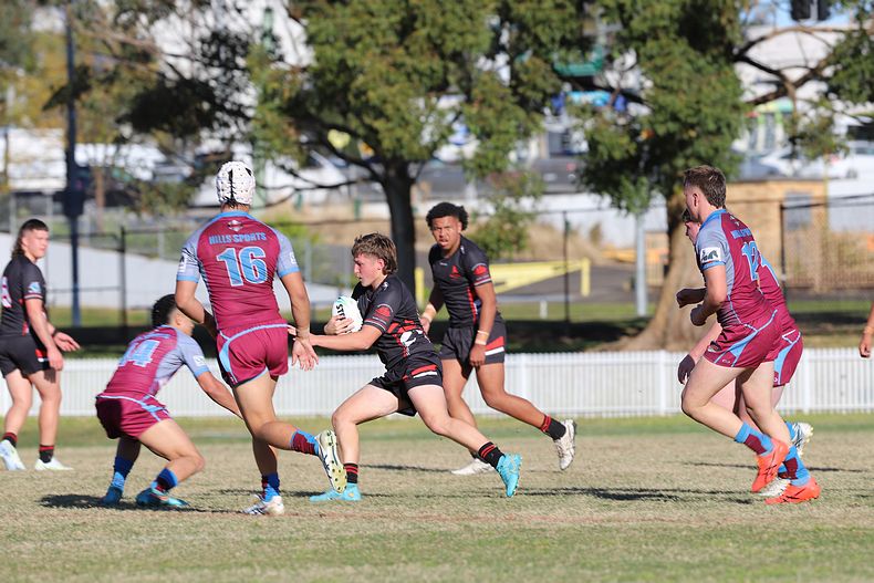 2022 Peter Mulholland Schoolboy Cup Rnd 2 The Hills SHS v Endeavour SHS
