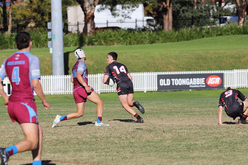 2022 Peter Mulholland Schoolboy Cup Rnd 2 The Hills SHS v Endeavour SHS
