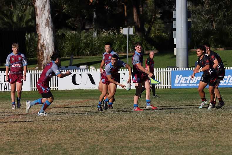 2022 Peter Mulholland Schoolboy Cup Rnd 2 The Hills SHS v Endeavour SHS