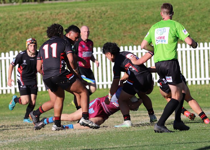 2022 Peter Mulholland Schoolboy Cup Rnd 2 The Hills SHS v Endeavour SHS