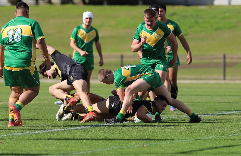 Peter Mulholland Schoolboy Cup Rnd 3 HUNTER SHS v BASS HS