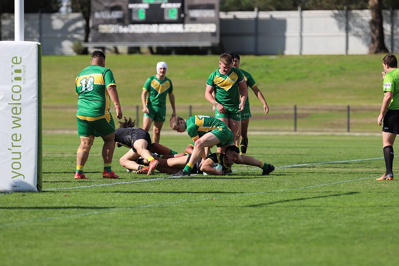 Peter Mulholland Schoolboy Cup Rnd 3 HUNTER SHS v BASS HS