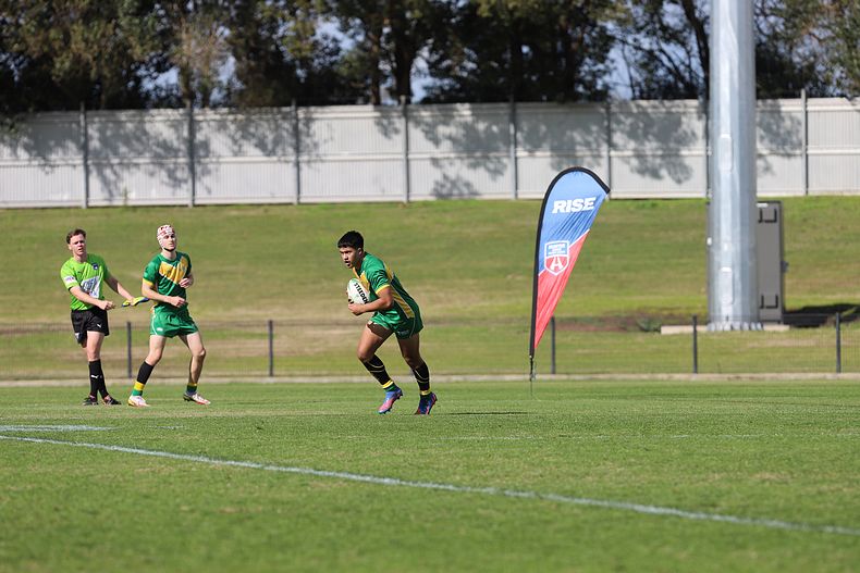 Peter Mulholland Schoolboy Cup Rnd 3 HUNTER SHS v BASS HS