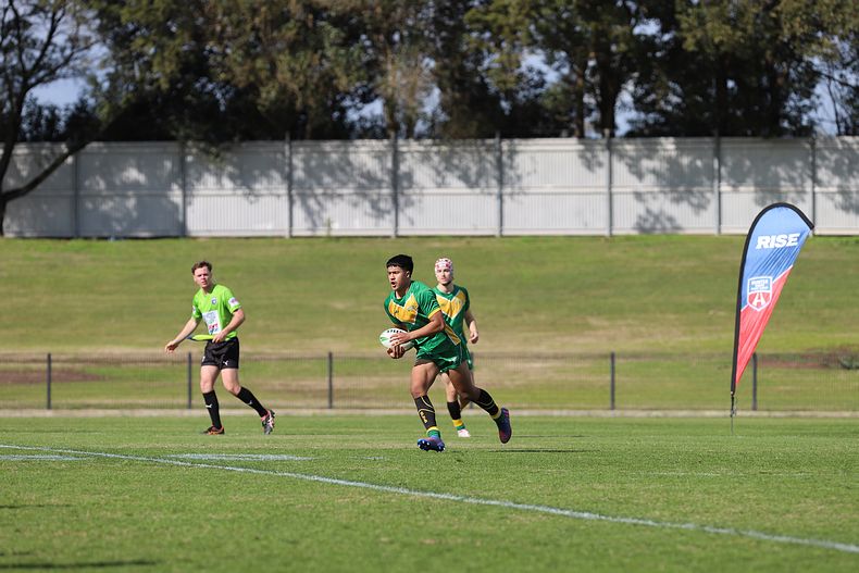 Peter Mulholland Schoolboy Cup Rnd 3 HUNTER SHS v BASS HS