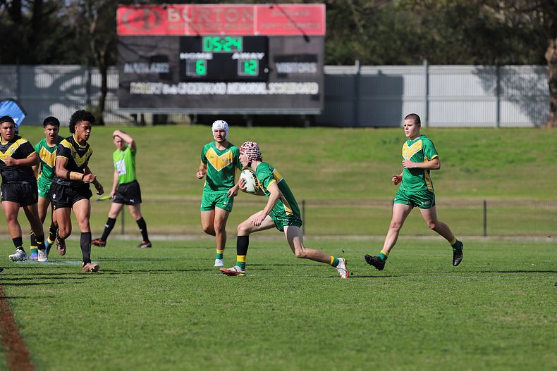 Peter Mulholland Schoolboy Cup Rnd 3 HUNTER SHS v BASS HS