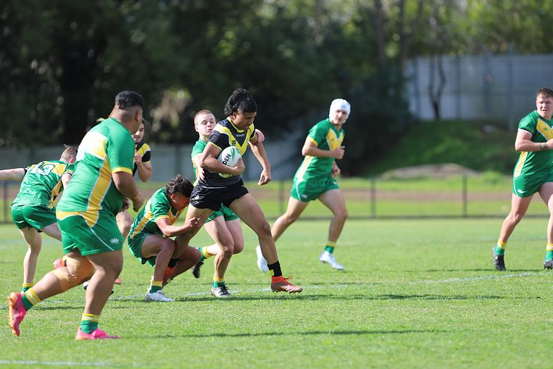 Peter Mulholland Schoolboy Cup Rnd 3 HUNTER SHS v BASS HS