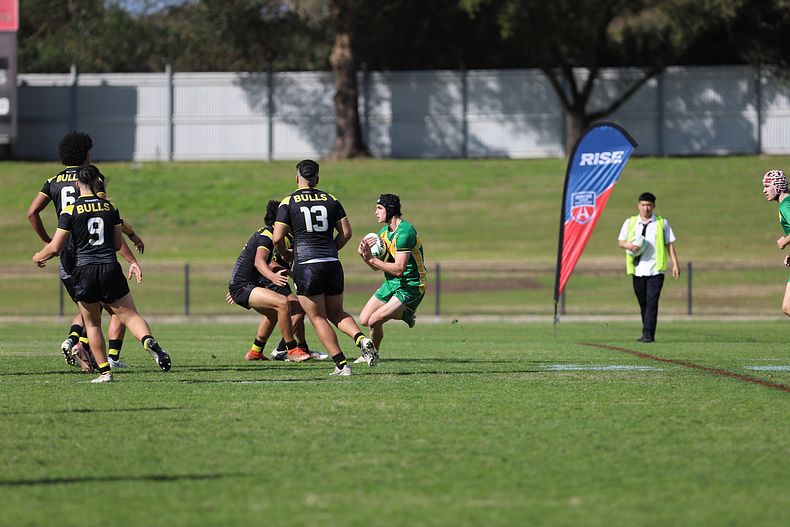 Peter Mulholland Schoolboy Cup Rnd 3 HUNTER SHS v BASS HS