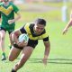 Peter Mulholland Schoolboy Cup action photo's rnd 3 Hunter SHS v Bass HS (Photo's : Steve Montgomery)