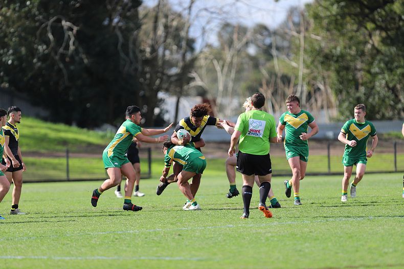 Peter Mulholland Schoolboy Cup Rnd 3 HUNTER SHS v BASS HS