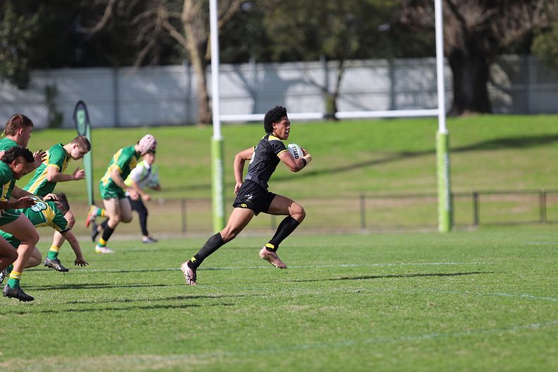 Peter Mulholland Schoolboy Cup Rnd 3 HUNTER SHS v BASS HS