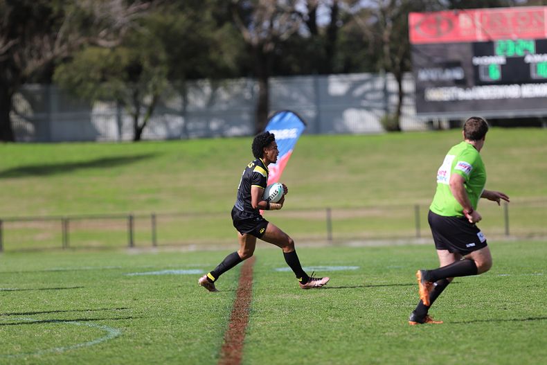 Peter Mulholland Schoolboy Cup Rnd 3 HUNTER SHS v BASS HS