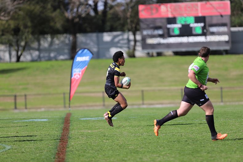 Peter Mulholland Schoolboy Cup Rnd 3 HUNTER SHS v BASS HS