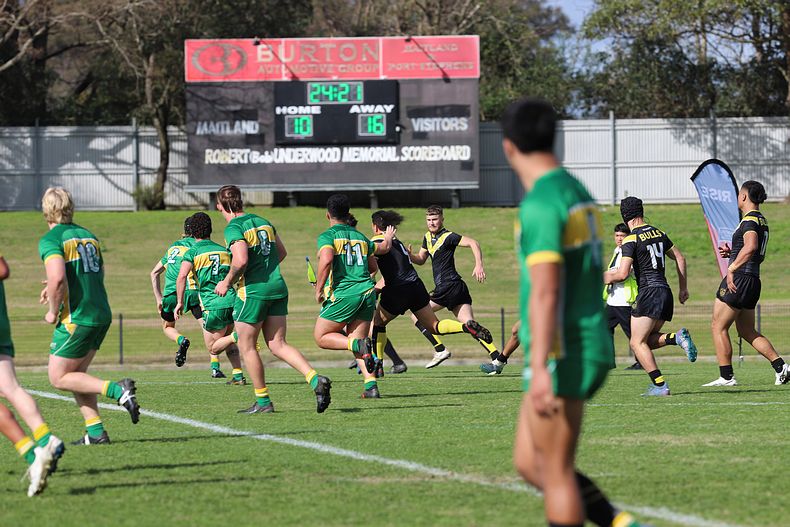 Peter Mulholland Schoolboy Cup Rnd 3 HUNTER SHS v BASS HS