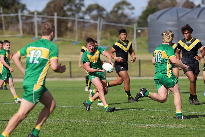 Peter Mulholland Schoolboy Cup Rnd 3 HUNTER SHS v BASS HS