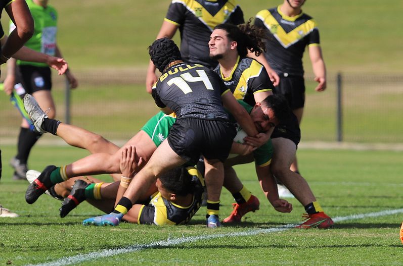 Peter Mulholland Schoolboy Cup Rnd 3 HUNTER SHS v BASS HS