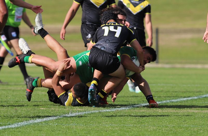 Peter Mulholland Schoolboy Cup Rnd 3 HUNTER SHS v BASS HS