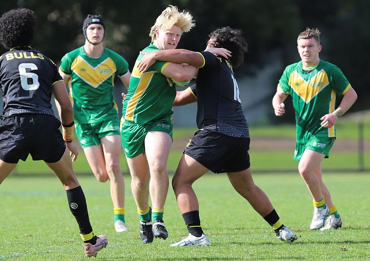 Peter Mulholland Schoolboy Cup Rnd 3 HUNTER SHS v BASS HS