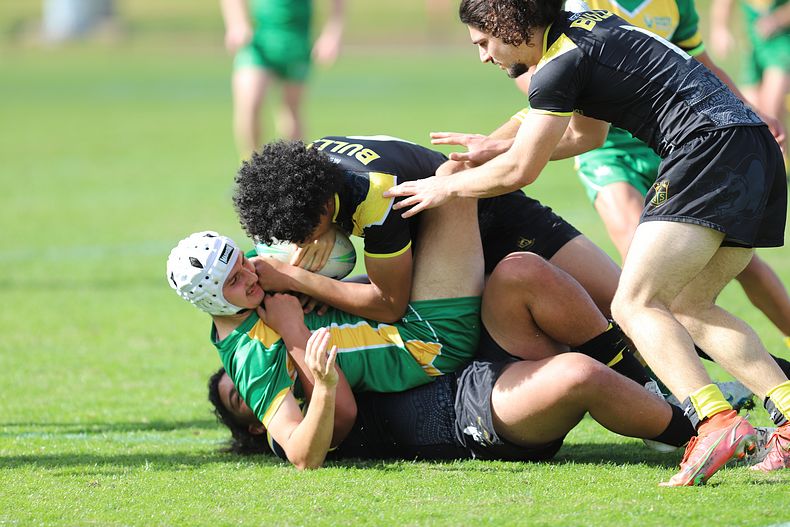 Peter Mulholland Schoolboy Cup Rnd 3 HUNTER SHS v BASS HS