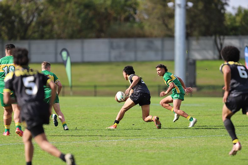 Peter Mulholland Schoolboy Cup Rnd 3 HUNTER SHS v BASS HS