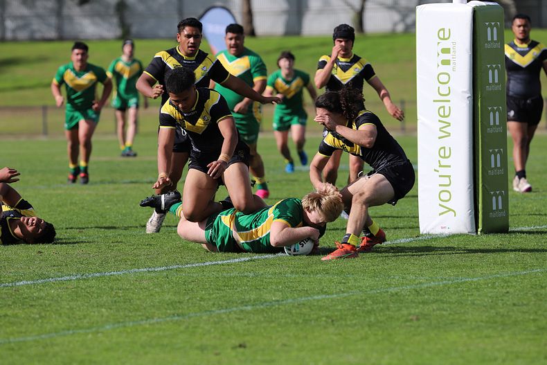 Peter Mulholland Schoolboy Cup Rnd 3 HUNTER SHS v BASS HS