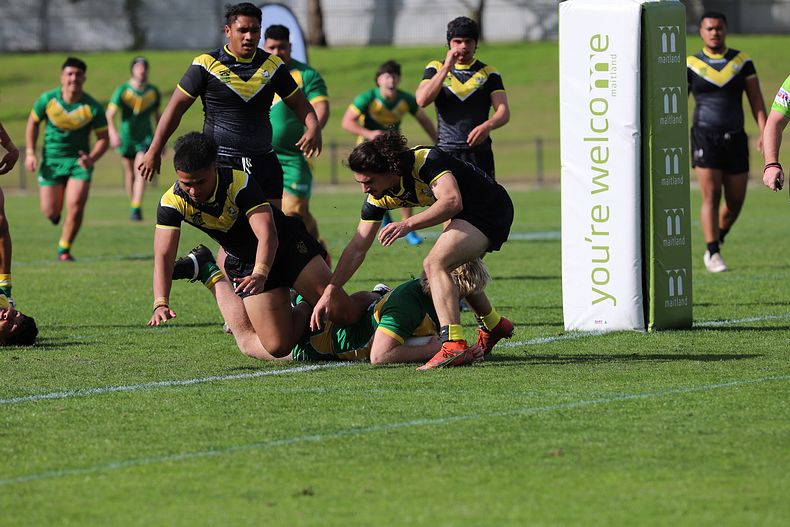 Peter Mulholland Schoolboy Cup Rnd 3 HUNTER SHS v BASS HS