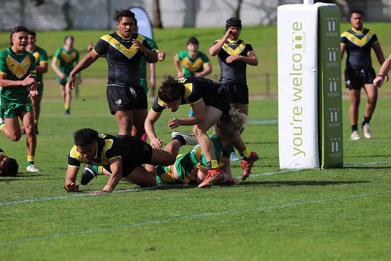 Peter Mulholland Schoolboy Cup Rnd 3 HUNTER SHS v BASS HS