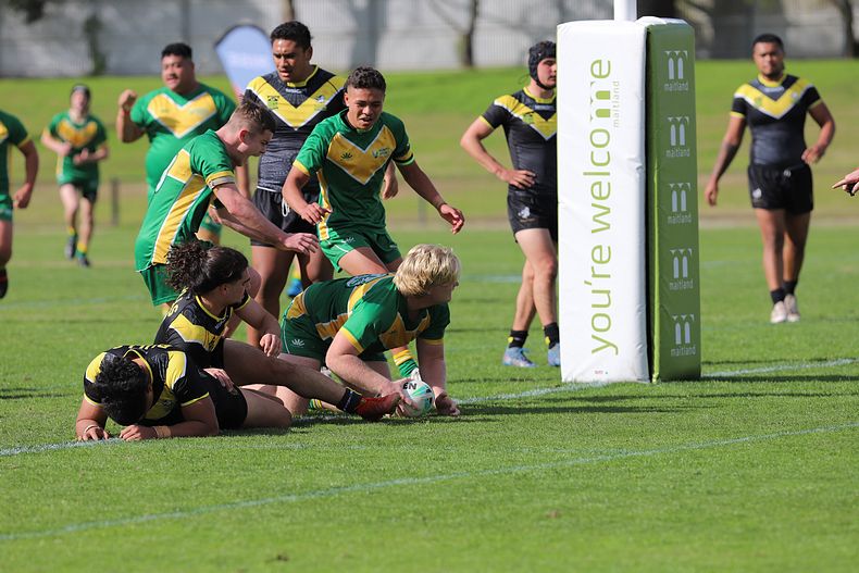 Peter Mulholland Schoolboy Cup Rnd 3 HUNTER SHS v BASS HS