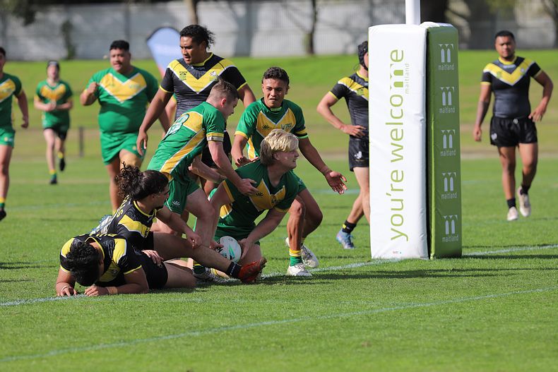 Peter Mulholland Schoolboy Cup Rnd 3 HUNTER SHS v BASS HS