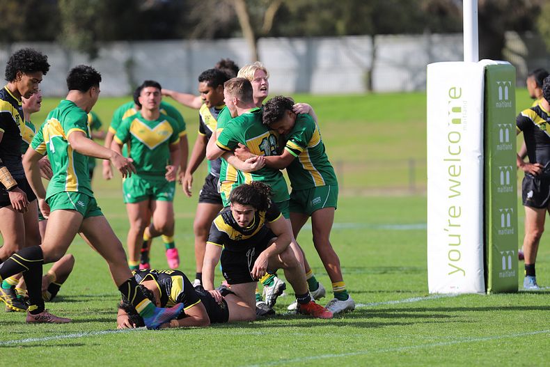 Peter Mulholland Schoolboy Cup Rnd 3 HUNTER SHS v BASS HS