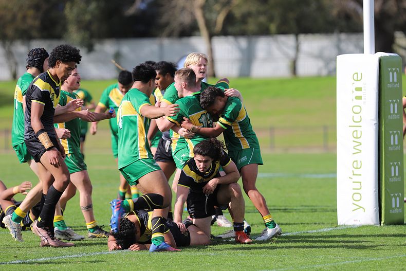 Peter Mulholland Schoolboy Cup Rnd 3 HUNTER SHS v BASS HS