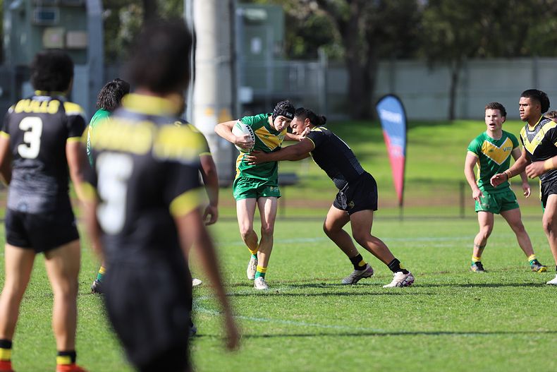 Peter Mulholland Schoolboy Cup Rnd 3 HUNTER SHS v BASS HS