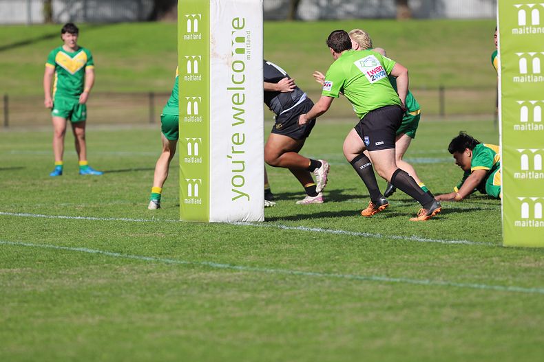 Peter Mulholland Schoolboy Cup Rnd 3 HUNTER SHS v BASS HS