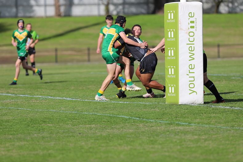 Peter Mulholland Schoolboy Cup Rnd 3 HUNTER SHS v BASS HS