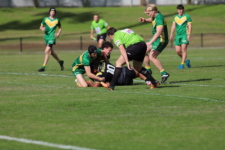 Peter Mulholland Schoolboy Cup Rnd 3 HUNTER SHS v BASS HS