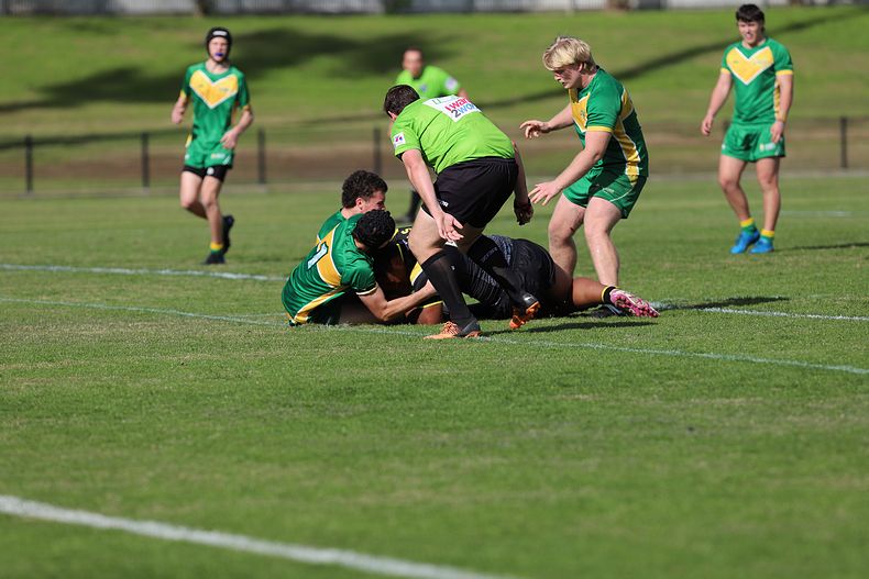 Peter Mulholland Schoolboy Cup Rnd 3 HUNTER SHS v BASS HS