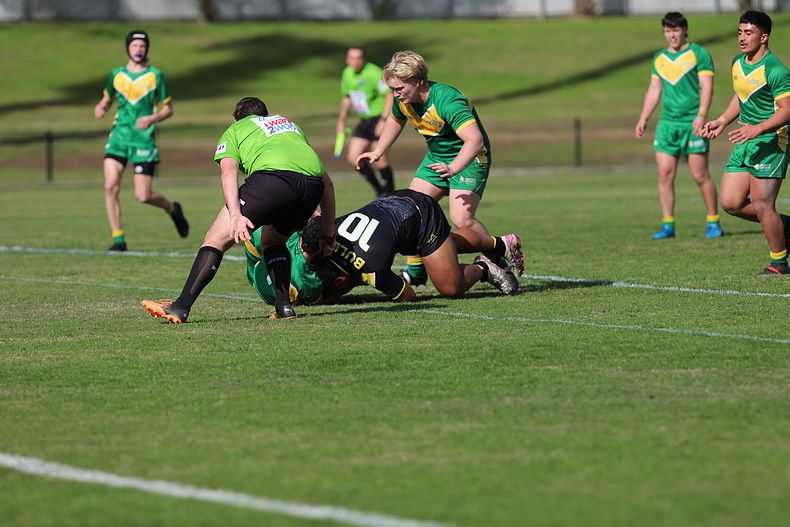 Peter Mulholland Schoolboy Cup Rnd 3 HUNTER SHS v BASS HS