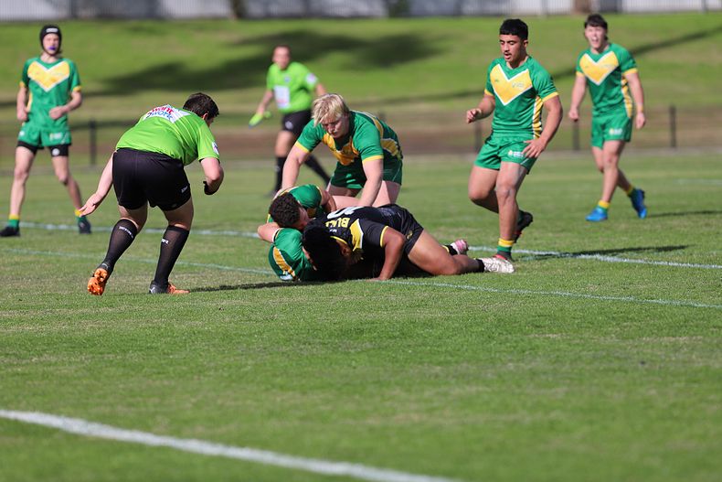Peter Mulholland Schoolboy Cup Rnd 3 HUNTER SHS v BASS HS