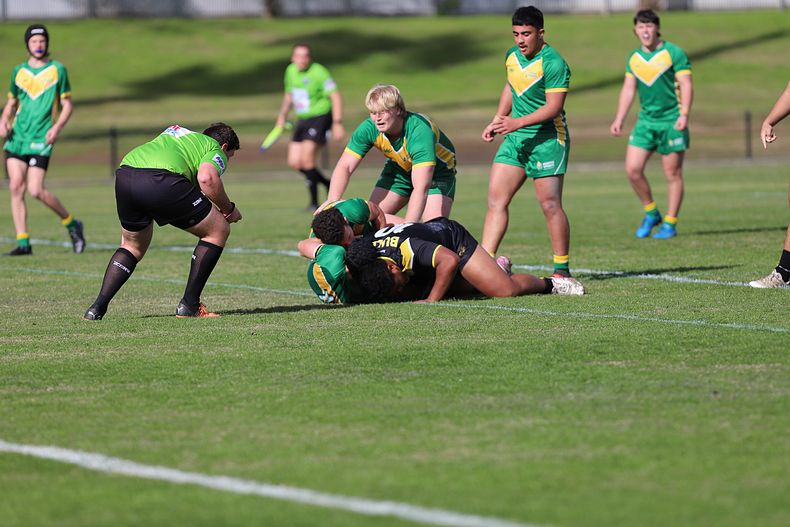 Peter Mulholland Schoolboy Cup Rnd 3 HUNTER SHS v BASS HS