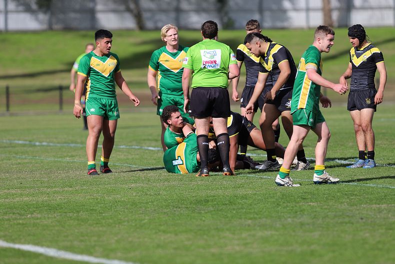 Peter Mulholland Schoolboy Cup Rnd 3 HUNTER SHS v BASS HS
