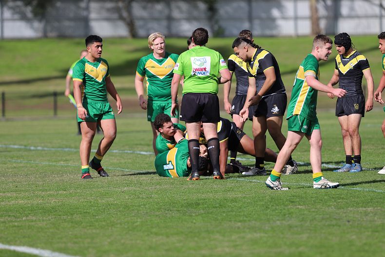 Peter Mulholland Schoolboy Cup Rnd 3 HUNTER SHS v BASS HS