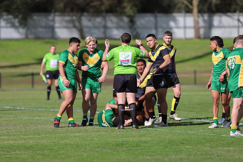Peter Mulholland Schoolboy Cup Rnd 3 HUNTER SHS v BASS HS