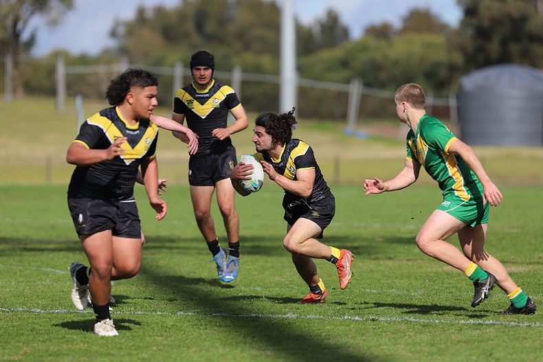 Peter Mulholland Schoolboy Cup Rnd 3 HUNTER SHS v BASS HS