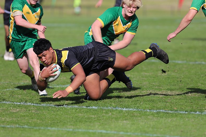 Peter Mulholland Schoolboy Cup Rnd 3 HUNTER SHS v BASS HS