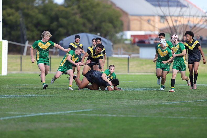 Peter Mulholland Schoolboy Cup Rnd 3 HUNTER SHS v BASS HS