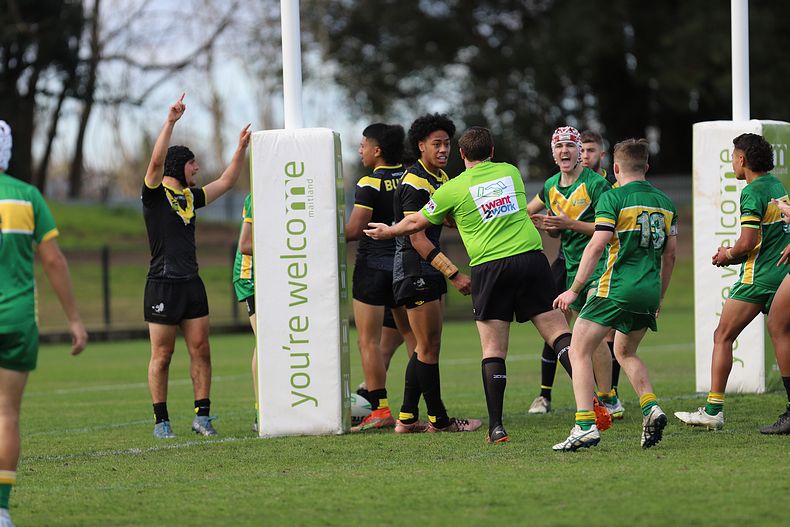 Peter Mulholland Schoolboy Cup Rnd 3 HUNTER SHS v BASS HS