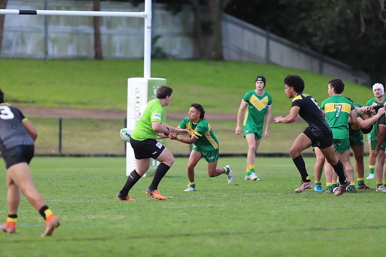 Peter Mulholland Schoolboy Cup Rnd 3 HUNTER SHS v BASS HS